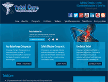 Tablet Screenshot of injurypaincenter.com